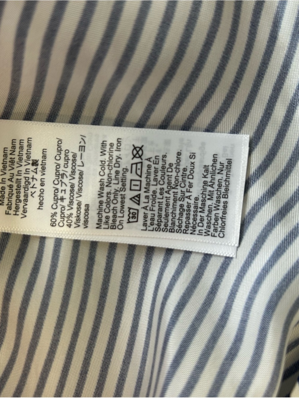 J.Crew Pink Striped women’s Dress Shirt - Picture 7 of 9